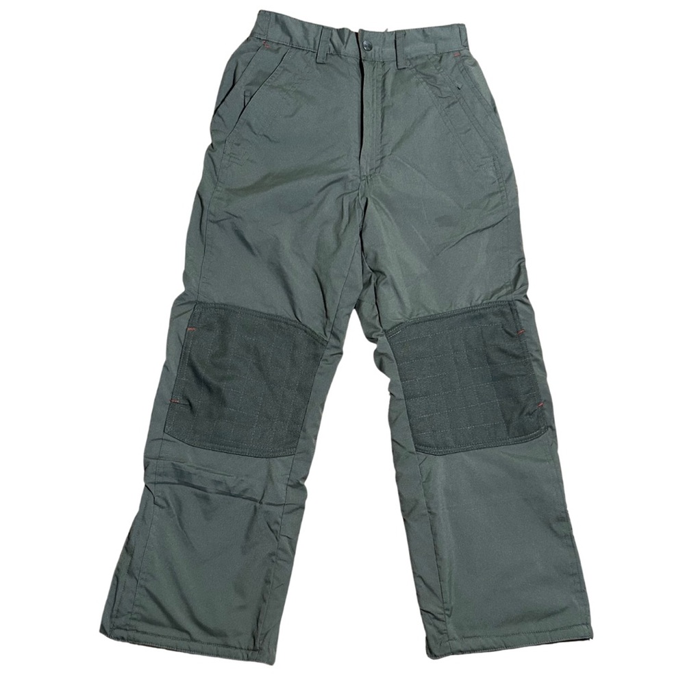 Hawke & Co. Boys’ Green Bootcut Snow Ski Pants Size 8 Insulated Lined Winter